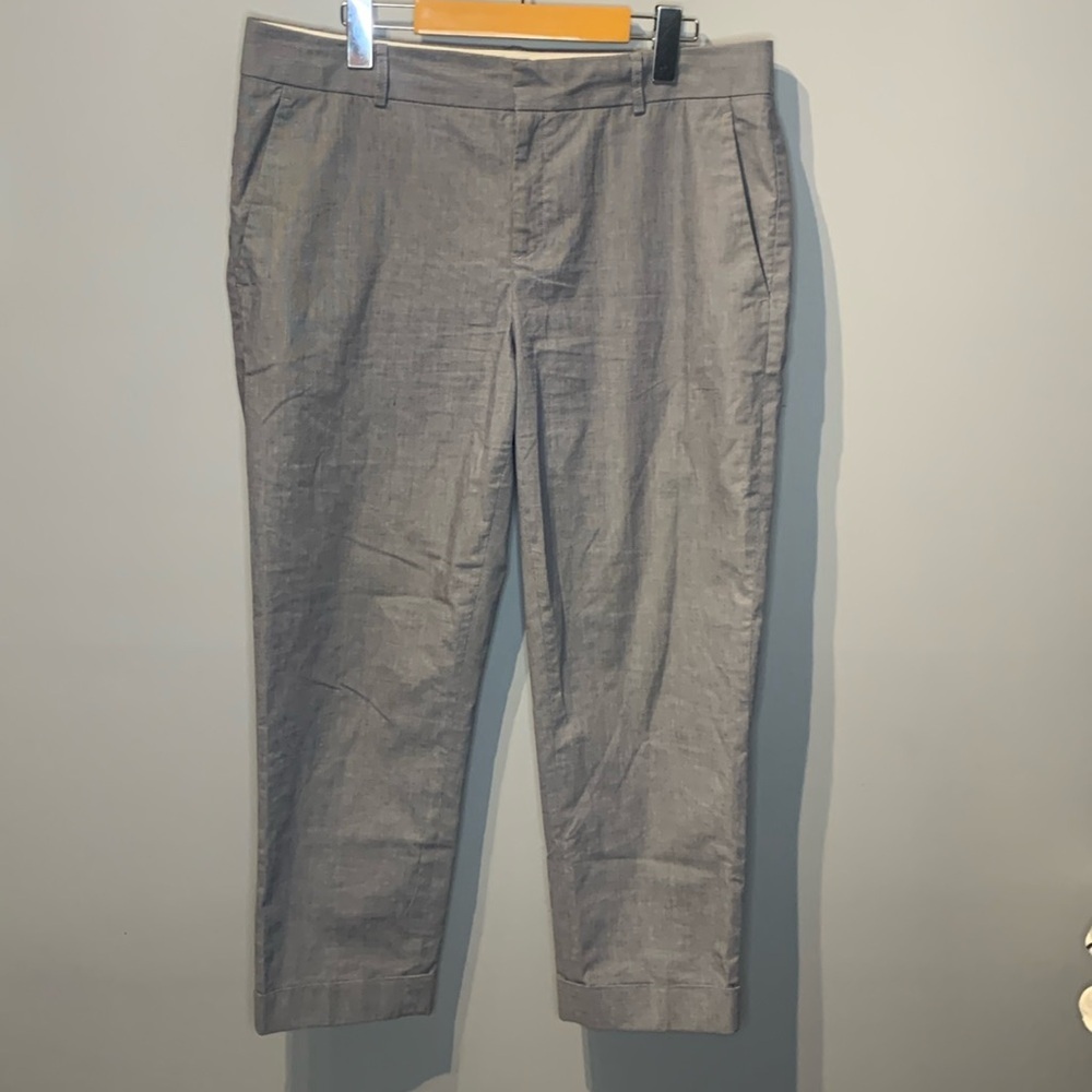 Banana Republic Martin Fit Cotton Ankle Pants - Picture 2 of 8